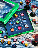 Christmas Chocolates Gift Box - Chocolate Tic Tac Toe Set