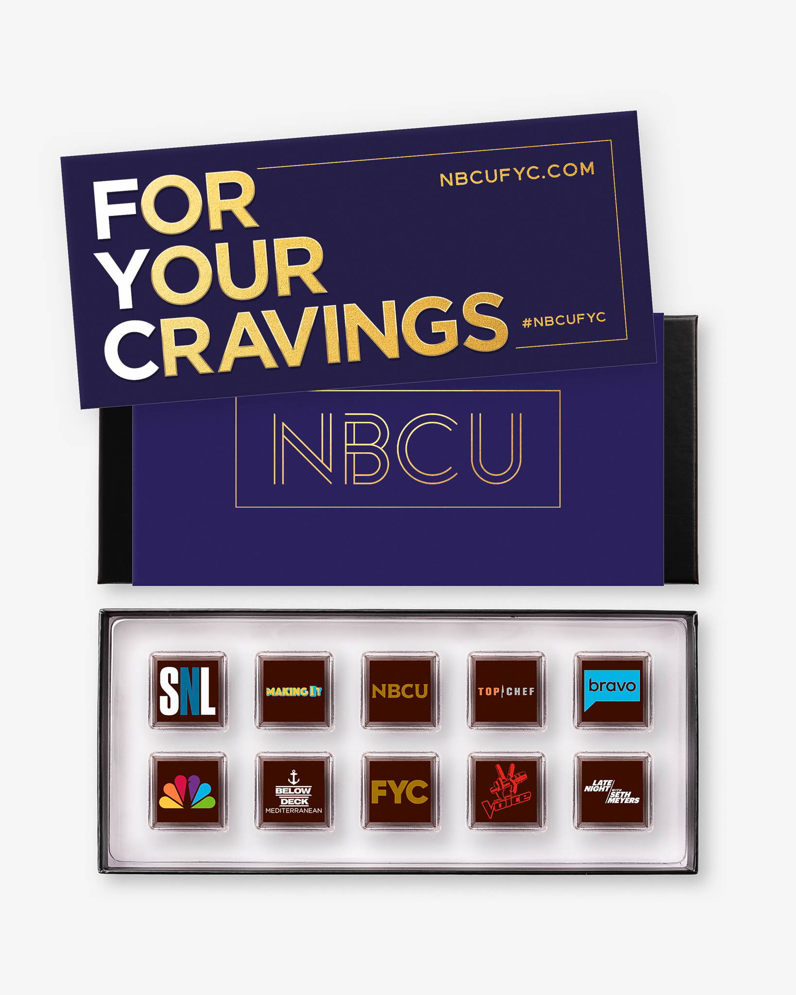 NBC Universal Custom Chocolate Corporate Gift