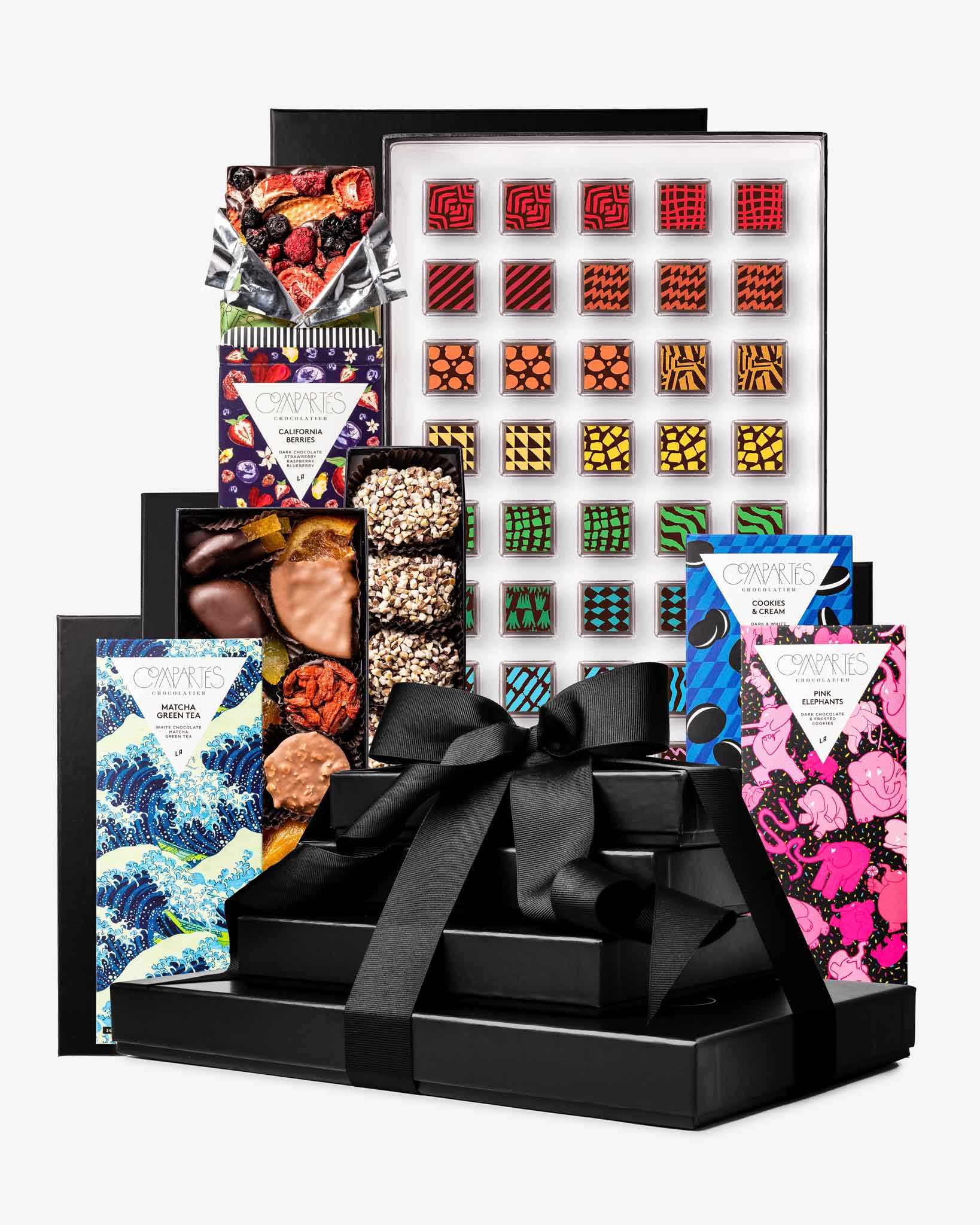 Gourmet Gift Basket Chocolate Gift Tower - Chocolates Gift Assortment