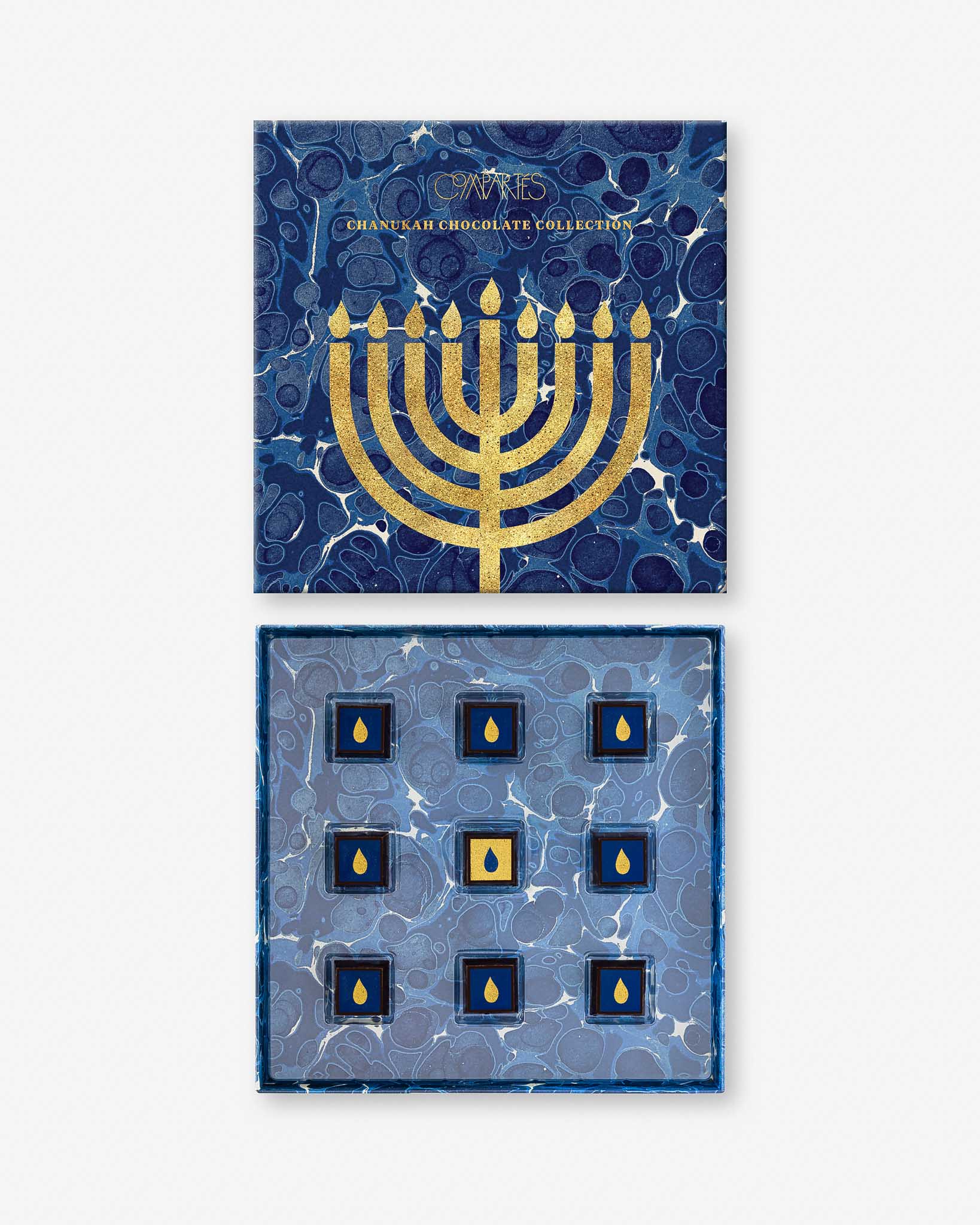 Gourmet Chocolate Gift Box - Hanukkah Chocolates - Chanukah Chocolate Gift Box