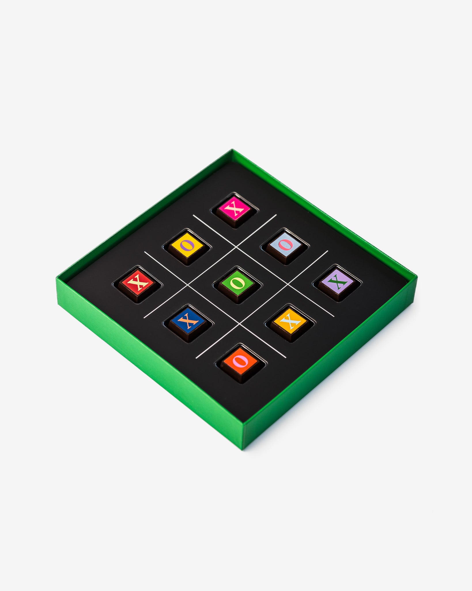 Edible Tic Tac Toe Chocolate Game - Gourmet Chocolate Chocolate Box