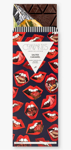 salted caramel chocolate bar - Compartés